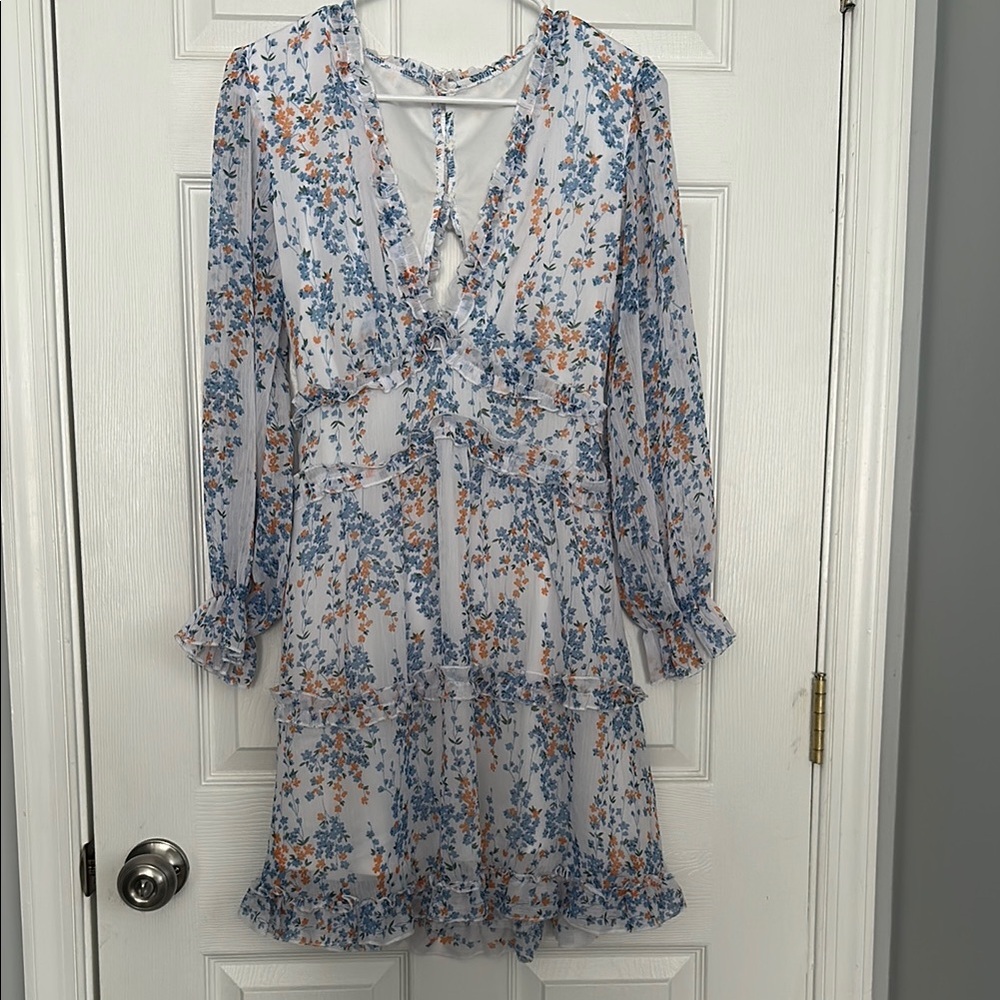 Floral Long Sleeve Dress